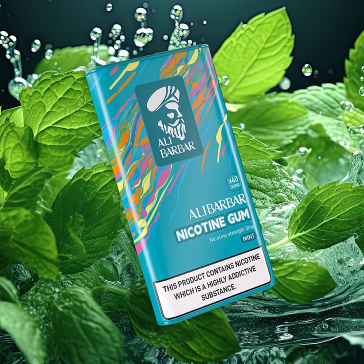 Vape Elektronik Sigara - Alibarbar nikotin sakızı şeftali PRP2102