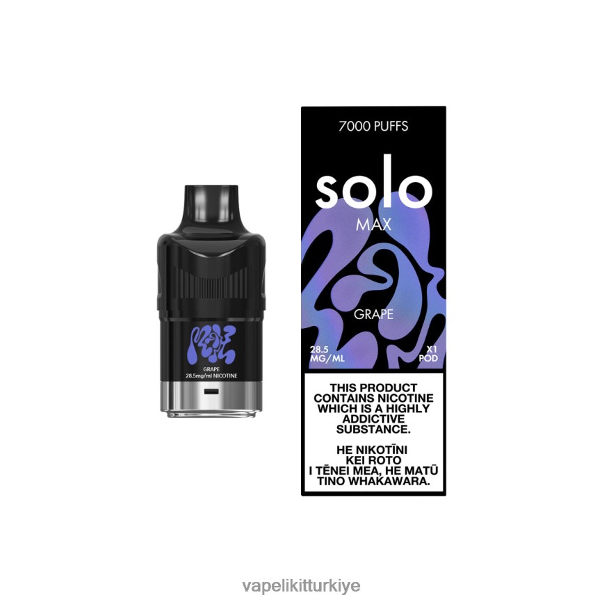 Vape Likit - Solo MAX kapsül üzüm 66LL6D78