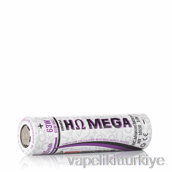 Vape Elektronik Sigara Hohm Mega 18650 2505mah 22a Pil Tek Pil