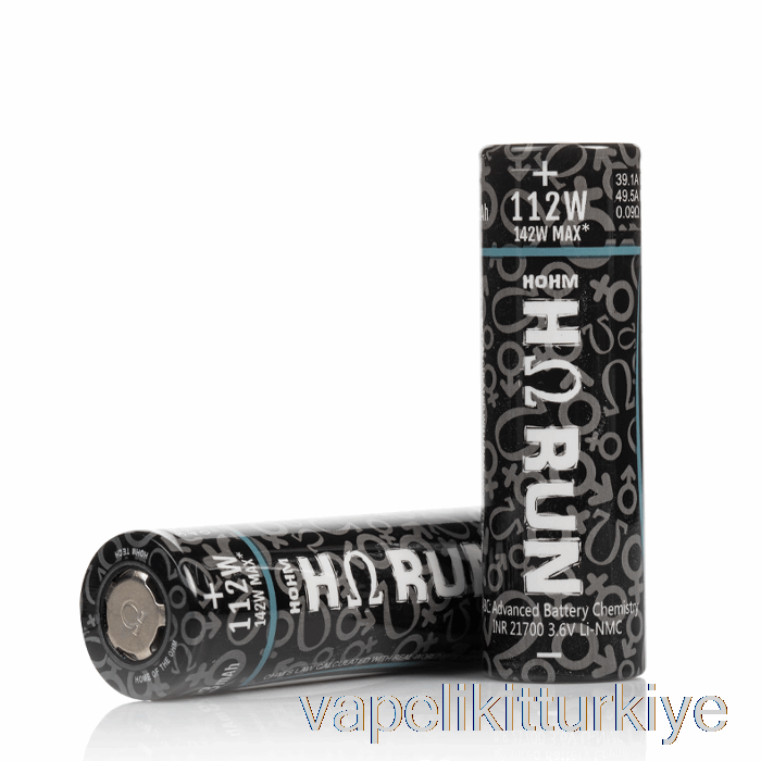 Vape Kalem Vape Mate Hohm Tech Run 21700 3023mah 39.1a Pil Tek Pil