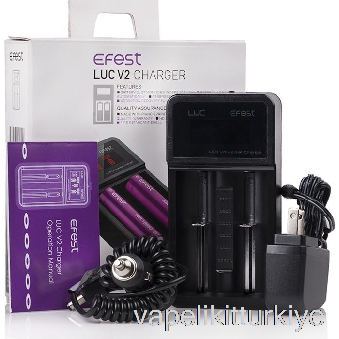Vape Elektronik Sigara Efest Luc V2 Akıllı şarj Cihazı