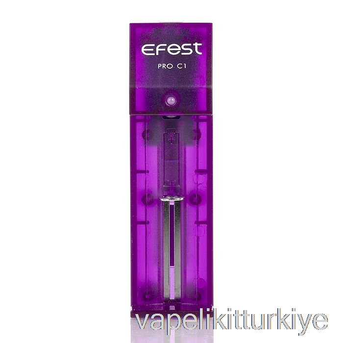 Vape Türkiye Efest Pro C1 1 Yuvalı Akıllı Pil şarj Cihazı