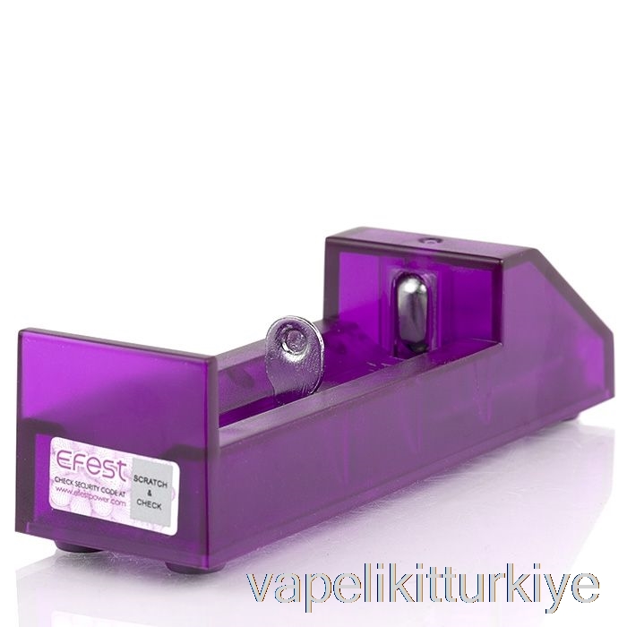 Vape Türkiye Efest Pro C1 1 Yuvalı Akıllı Pil şarj Cihazı