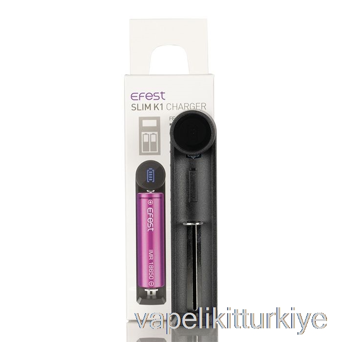 Elektronik Sigara Kalemi Vape Mate Efest Slim K1 Tek Yuvalı Pil şarj Cihazı