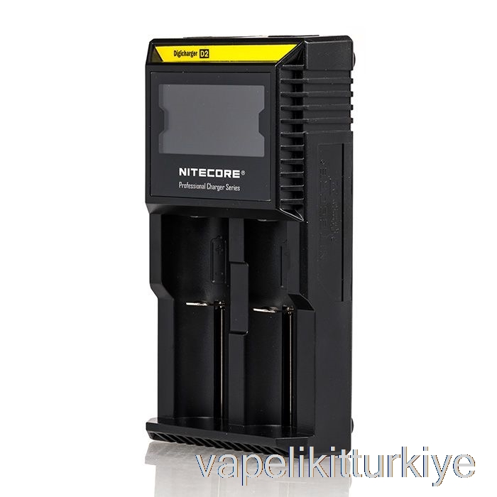 Vape Likit Nitecore D2 Pil şarj Cihazı (2 Bölmeli)