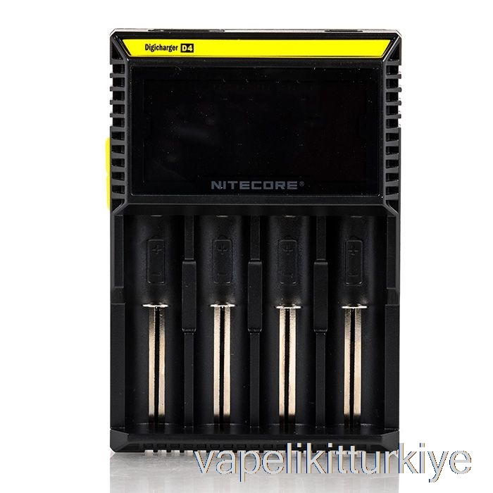 Vape Likit Nitecore D4 Pil şarj Cihazı (4 Bölmeli)