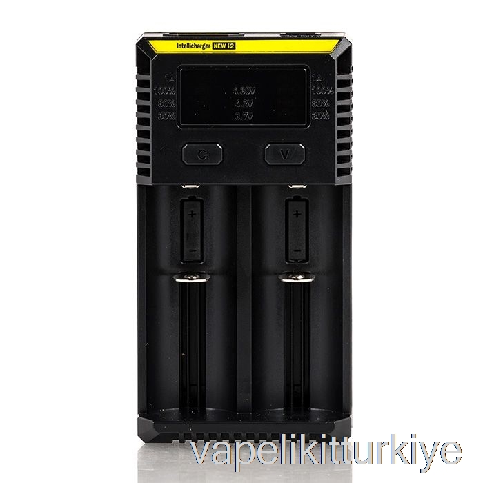 Elektronik Sigara Kalemi Vape Mate Nitecore I2 Pil şarj Cihazı (2 Bölmeli)