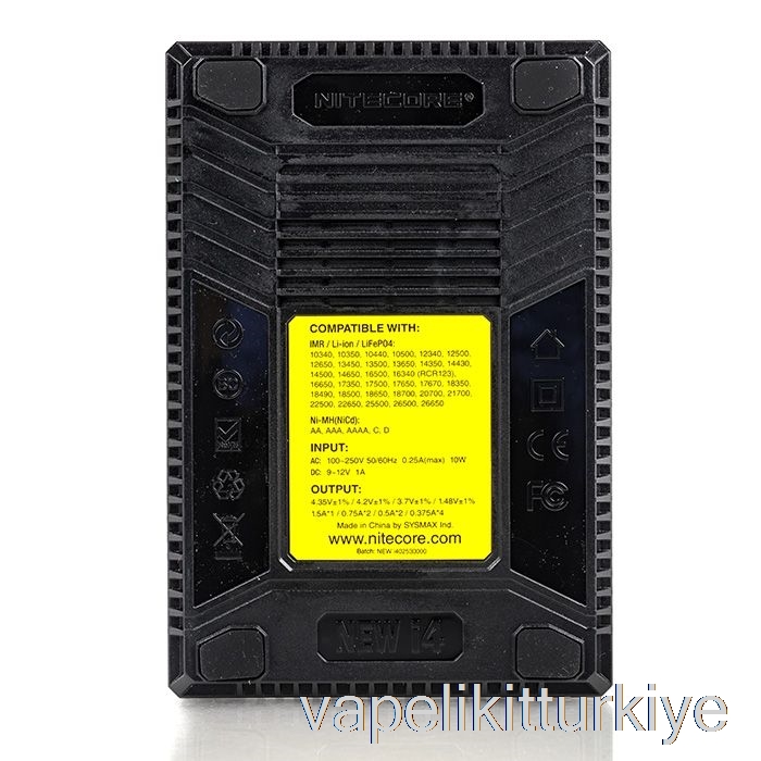 Vape Likit Nitecore I4 Pil şarj Cihazı V2 (4 Yuvalı)