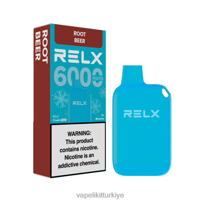 Vape Mate - RELX Crush Pocket 6000 buzlu kök birası 8026R20