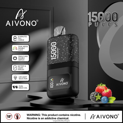 Vape Elektronik Sigara - Aivono AIM magic 15000 P040XH67 karışık meyve