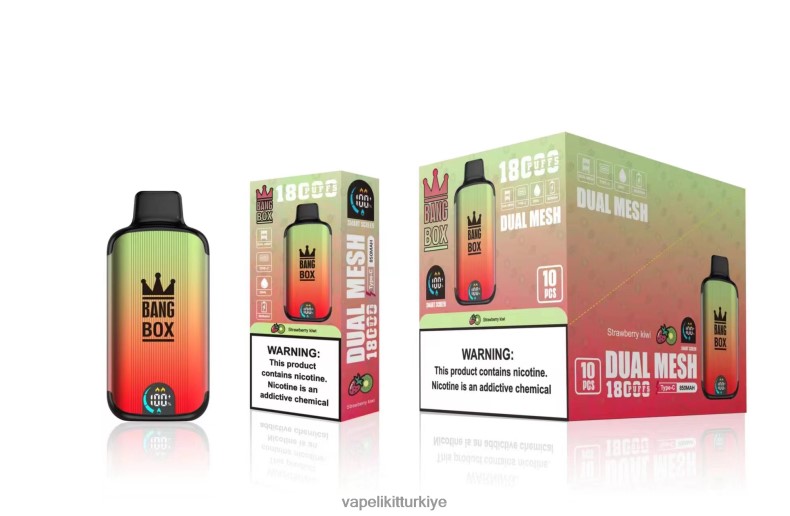 Vape Elektronik Sigara - Bang Box 18000 nefes çilek kivi HRDH892