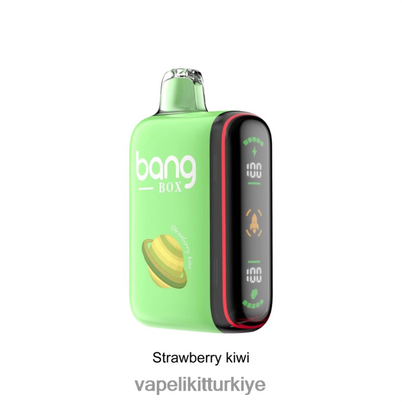 Vape Elektronik Sigara - Bang Box 9000-18000 ponponlu akıllı güç göstergesi çilek kivi HRDH827