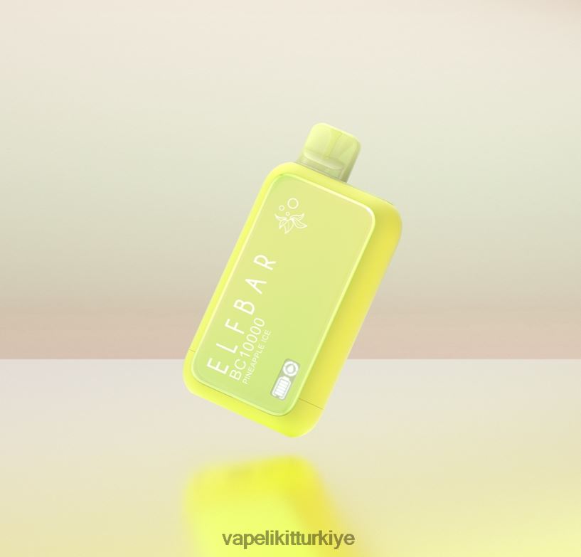 Vape Elektronik Sigara - ELFBAR BC10000 tek kullanımlık vape dinmol baskısı ananaslı buz H46Z2Z17