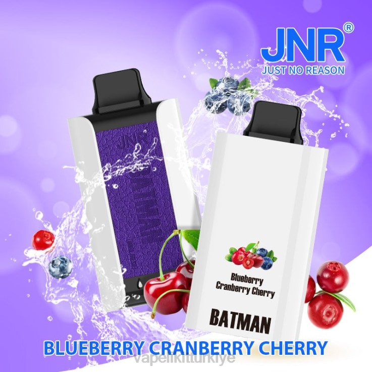 Vape Elektronik Sigara - JNR BATMAN 11000 yaban mersini kızılcık kiraz V20Z617