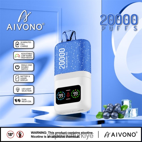Vape Likit - Aivono AIM magic 20000 P040XH73 yaban mersinli buz