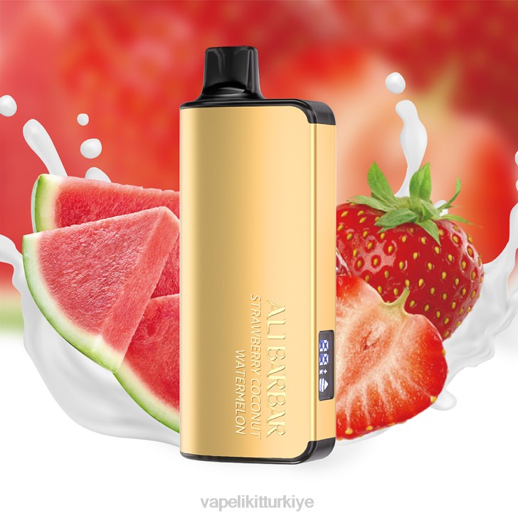 Vape Likit - Alibarbar Ingot 20000 tek kullanımlık vape Kaliforniya gün batımı PRP233
