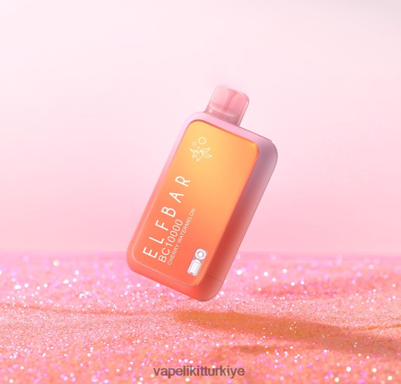 Vape Likit - ELFBAR BC10000 tek kullanımlık vape sunit baskısı kiraz karpuz H46Z2Z3