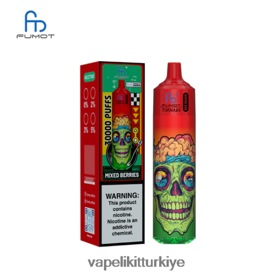 Vape Likit - Fumot Tornado 30k müzik karışık meyveler 06LF4018