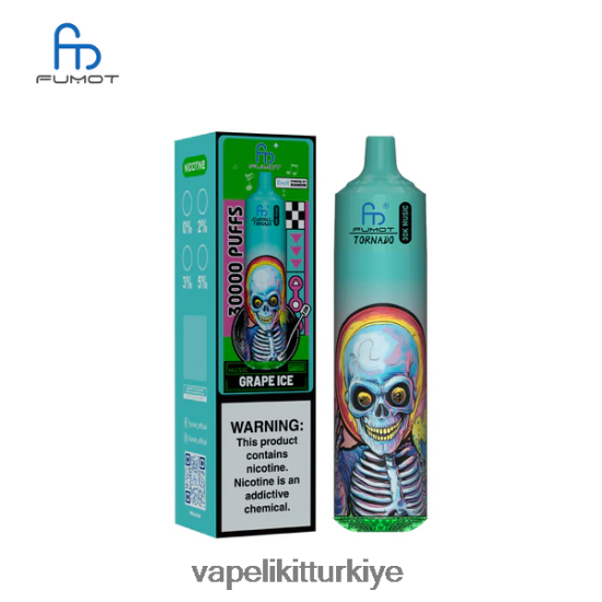 Vape Likit - Fumot Tornado 30k müzik üzüm buzu 06LF4013