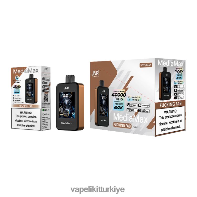 Vape Likit - JNR MediaMax 40k puf harika bir şey TP0D4R13
