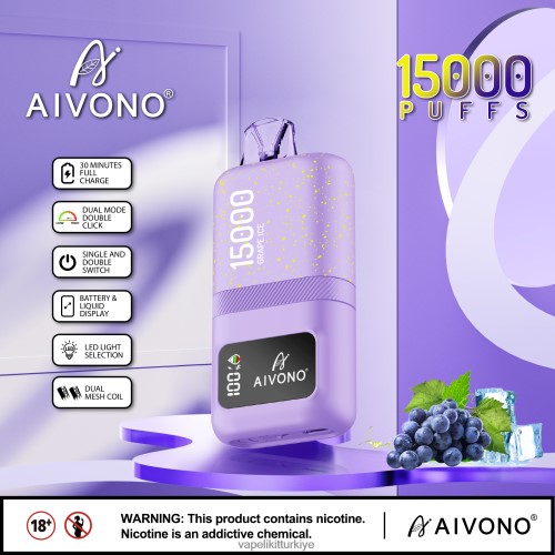 Vape Mate - Aivono AIM magic 15000 P040XH60 üzüm buzu