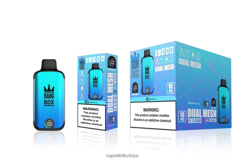 Vape Mate - Bang Box 18000 nefes yaban mersinli buz HRDH890