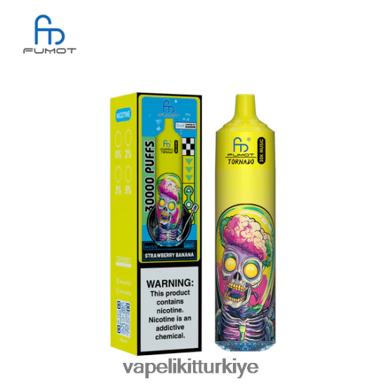 Vape Mate - Fumot Tornado 30k müzik çilek muz 06LF4025