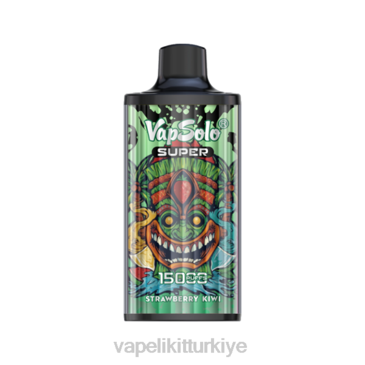 Vape Mate - Vapsolo SUPER tek kullanımlık elektronik sigara çilek kivi PRP2135