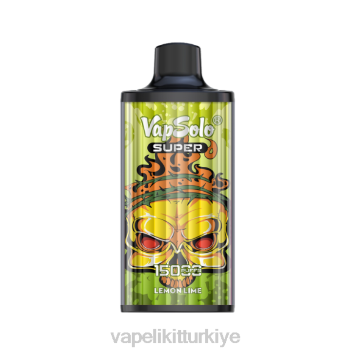 Vape Mate - Vapsolo SUPER tek kullanımlık elektronik sigara limon limonu PRP2130