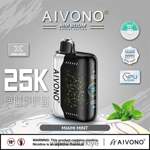 Vape Pen - Aivono AIM BOOM 25000 P040XH349 Miami nanesi