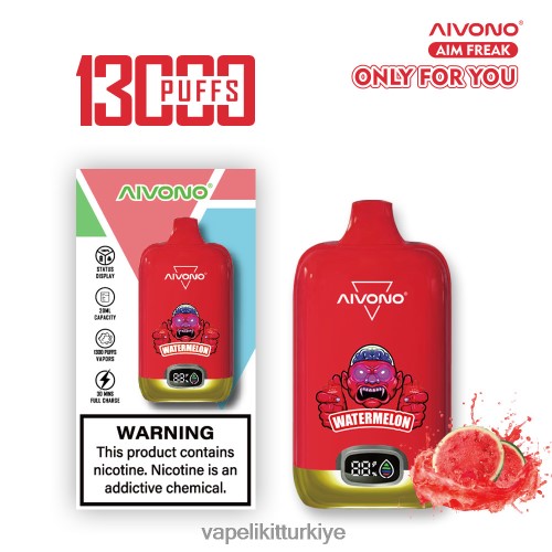 Vape Pen - Aivono AIM FREAK 13000 P040XH244 karpuz