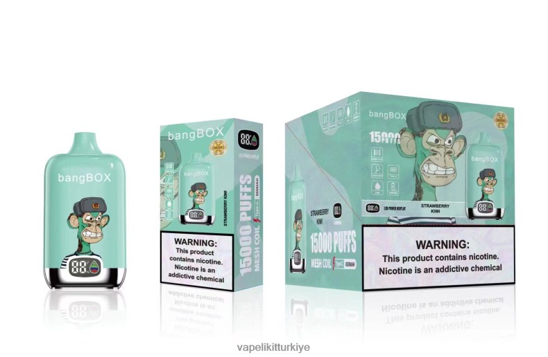 Vape Pen - Bang Box 15000 nefes çilek kivi HRDH839
