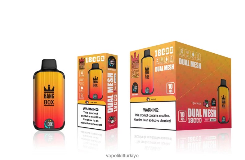 Vape Pen - Bang Box 18000 nefes kaplan kanı HRDH894