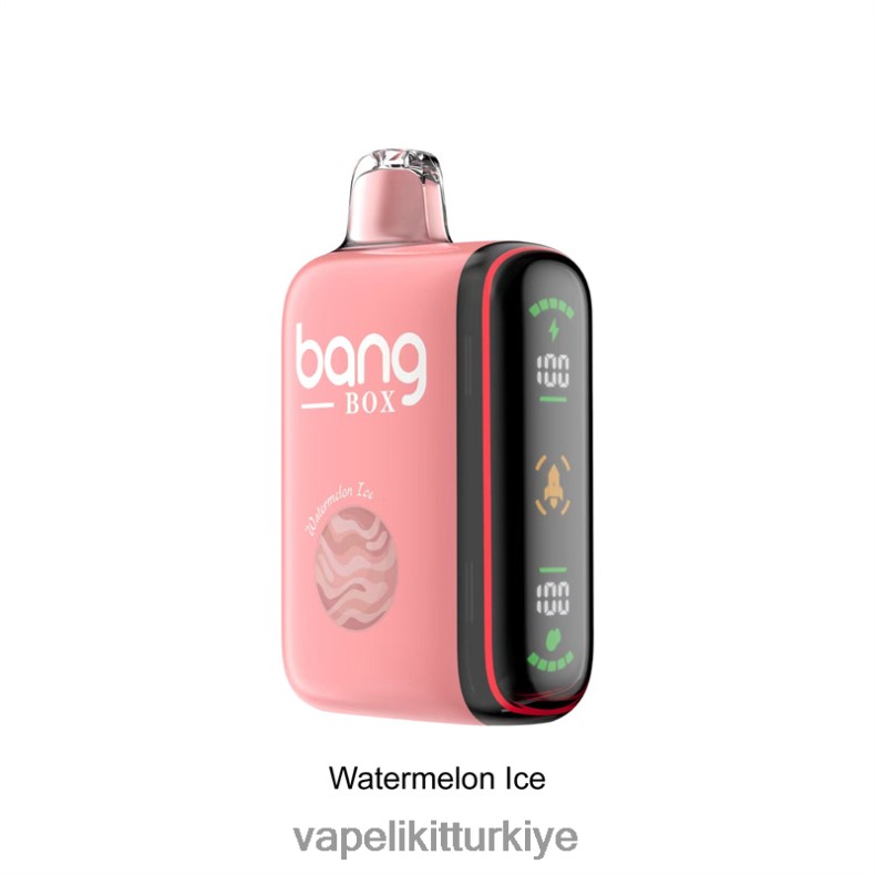 Vape Pen - Bang Box 9000-18000 ponponlu akıllı güç göstergesi karpuz buzu HRDH834
