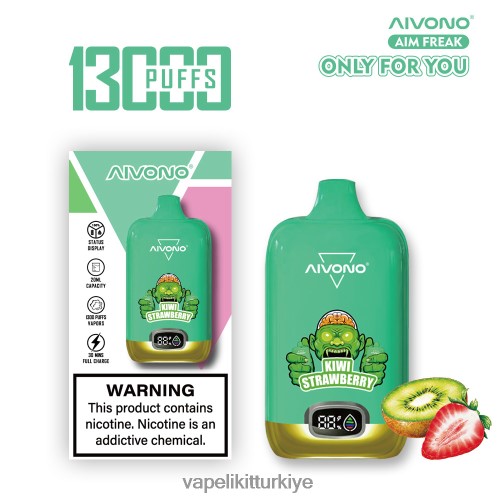Vape Türkiye - Aivono AIM FREAK 13000 P040XH246 kivi çilek