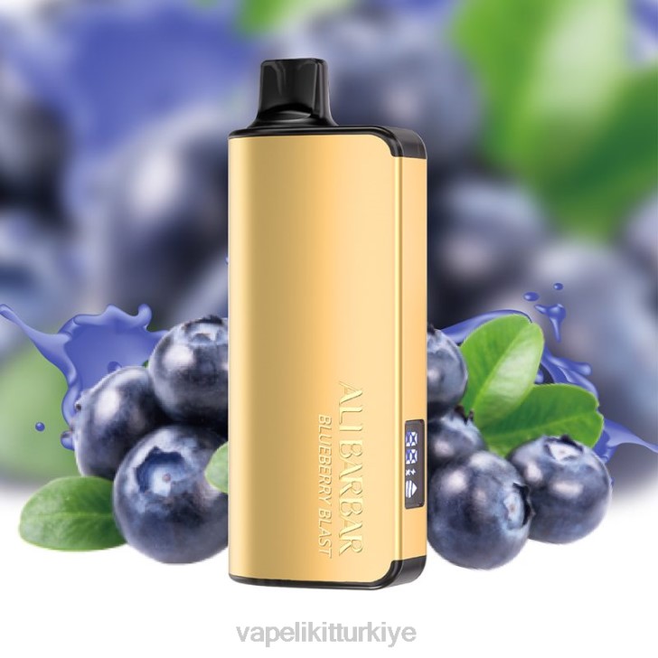 Vape Türkiye - Alibarbar Ingot 20000 tek kullanımlık vape yaban mersini patlaması PRP231