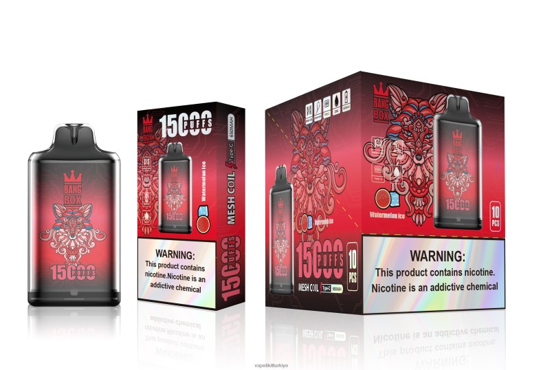 Vape Türkiye - Bang Box s1-15000 ponponlar karpuz buzu HRDH8106