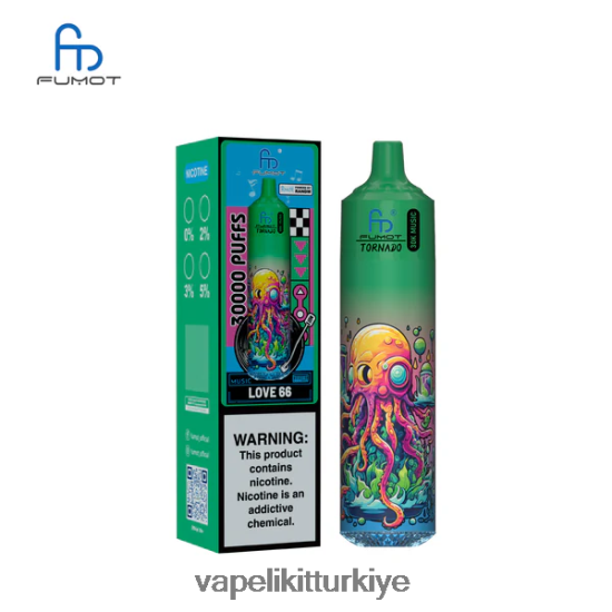 Vape Türkiye - Fumot Tornado 30k müzik aşk 66 06LF4016