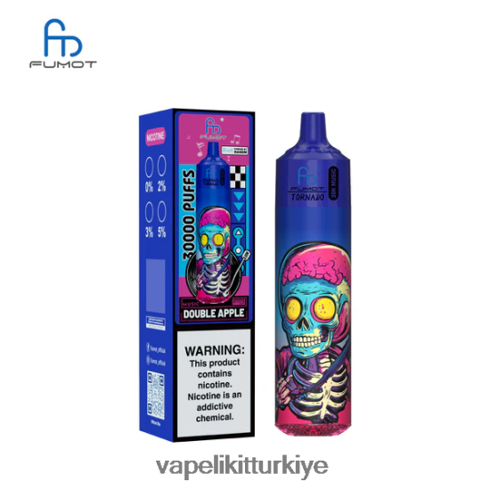 Vape Türkiye - Fumot Tornado 30k müzik çift ​​elma 06LF4011
