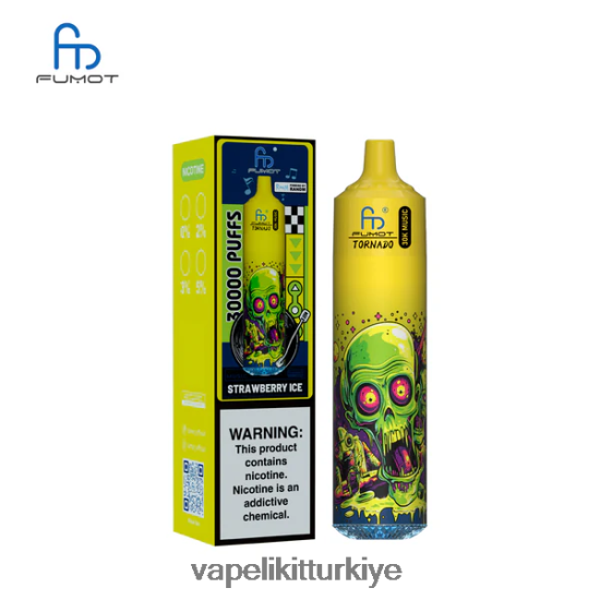 Vape Türkiye - Fumot Tornado 30k müzik çilekli buz 06LF4026