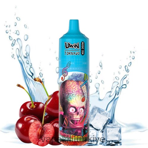 Vape Türkiye - UWIN CRYSTAL 35k tek kullanımlık vape P040XH386 kiraz buzu