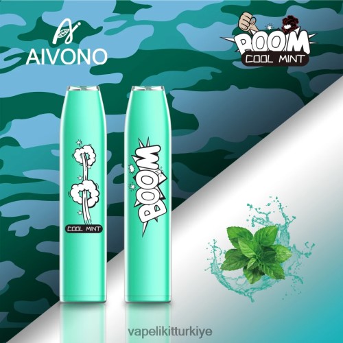 Vape Elektronik Sigara - Aivono AIM BOOM 600 P040XH357 serin nane