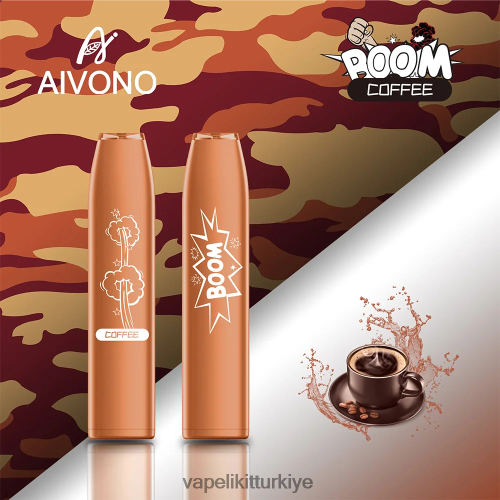 Vape Türkiye - Aivono AIM BOOM 600 P040XH356 Kahve