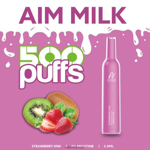 Vape Türkiye - Aivono AIM MILK 500 P040XH271 çilek kivi