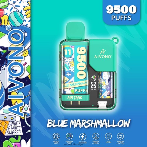 Vape Elektronik Sigara - Aivono AIM TANK 9500 P040XH42 mavi hatmi