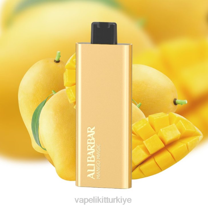 Vape Elektronik Sigara - Alibarbar Pandora 7000 tek kullanımlık elektronik sigara mango büyüsü PRP267