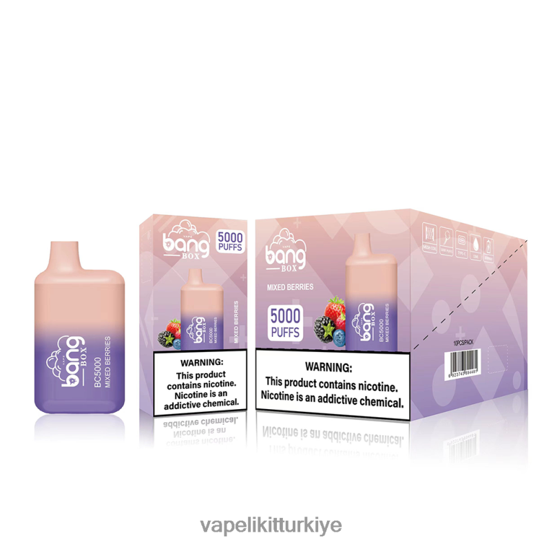 Vape Elektronik Sigara - Bang Box M.Ö.5000 tek kullanımlık HRDH887