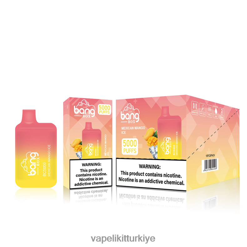 Vape Elektronik Sigara - Bang Box M.Ö.5000 tek kullanımlık HRDH887
