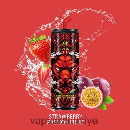 Vape Mate - Aivono AIM WINNER 6000 coca cola şişesi P040XH115 çilek tutku meyvesi