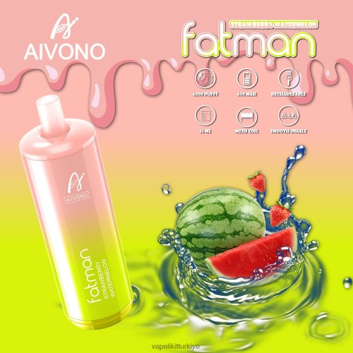 Vape Mate - Aivono FATMAN 6800 P040XH30 çilek karpuz